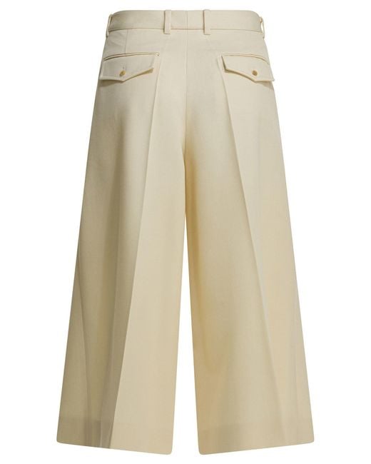 Céline Natural Wool Trousers