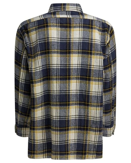 Beams Plus Blue Lisa Denim Shirts Light for men