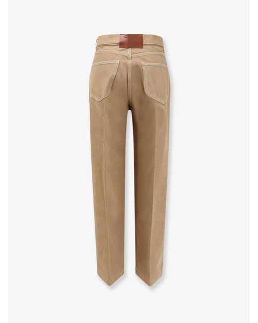 Céline Natural Boyfriend 002 Cotton Trousers