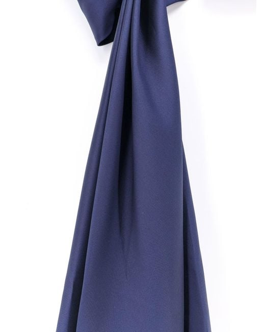 Lavi Blue Satin Stole Beverello