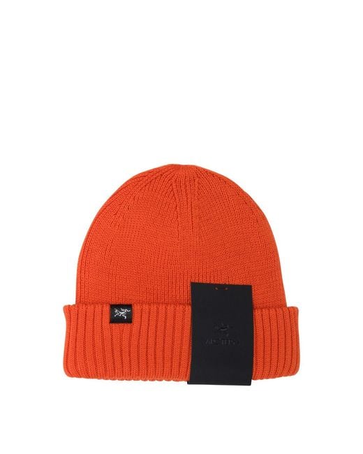 Arc'teryx Red Mauve Toque Beanie for men