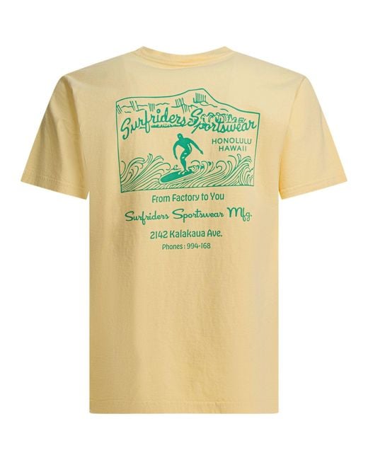 Sun Surf Yellow Surfriders Sportswear T-Shirts for men