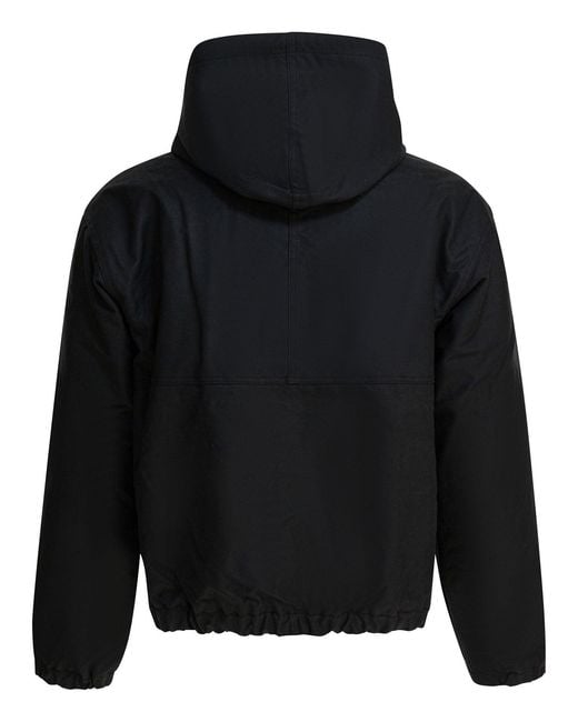 Stussy Black Cotton Jacket for men
