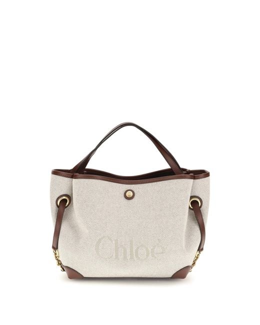Chloé White Chloé Clover Handbag