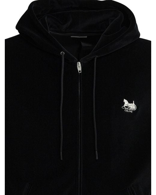 Céline Black Jacket Rv14X748Q for men