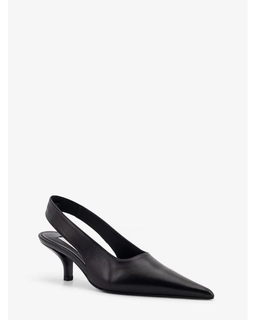 Totême White Slingback Decolleté