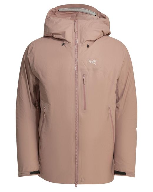 Men's Brown Beta Insulated Technical Jacket