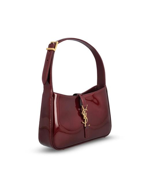 Saint Laurent Red "Le 5 À 7" Shoulder Bag