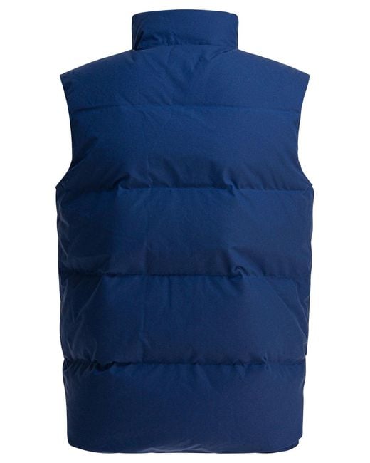 Manifattura Ceccarelli Goose Down Vest Jackets And Coats Blue