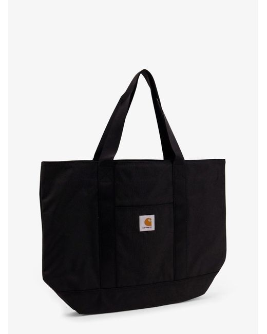 Carhartt Black Dearborn Prescott Canvas Shopping Bag for men