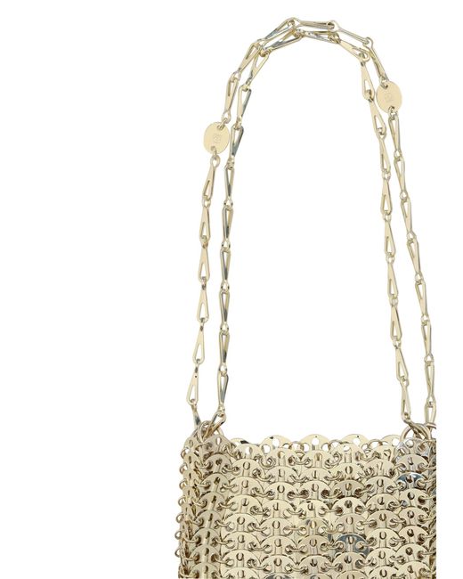 Rabanne White Rabanne Nano 1969 Shoulder Bag