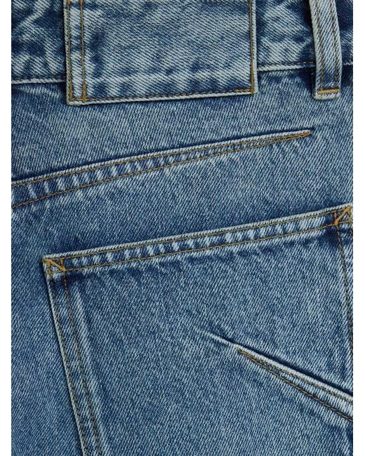 Alaïa Blue Denim Jeans