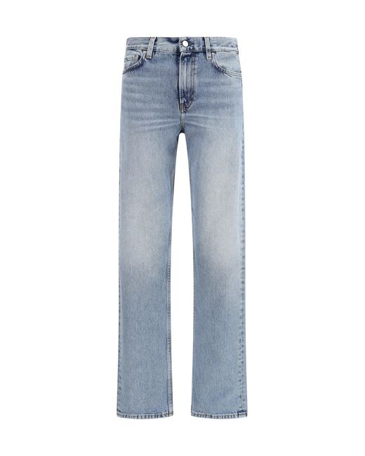 Totême Blue Cotton Denim Jeans