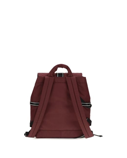 Ganni Red Re-Tech Backpack