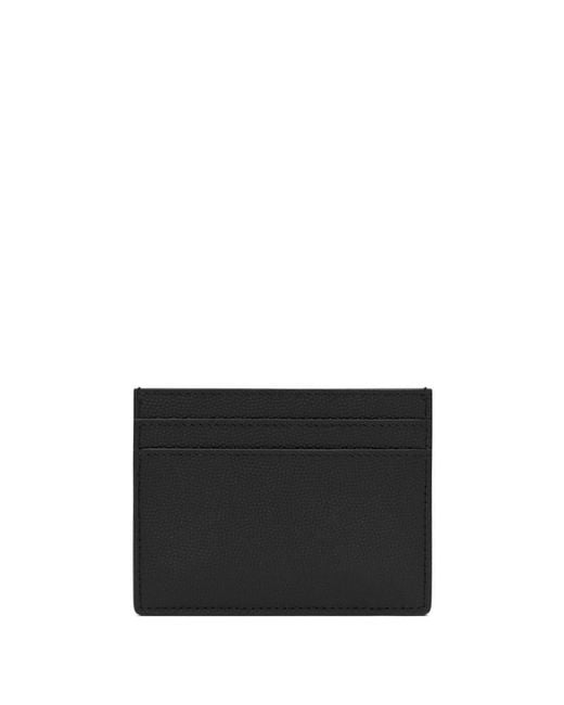 Saint Laurent Black Paris" Cards Holder for men