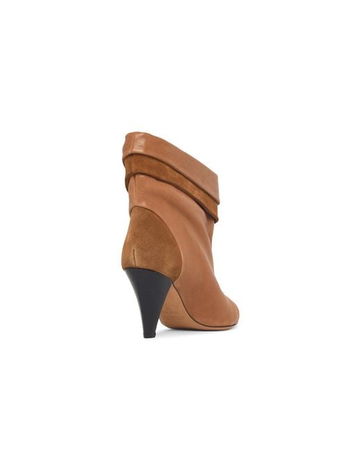 Isabel Marant White 'Lyone' Ankle Boots