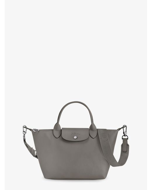 Women's Metallic Le Pliage S Leather Shoulder Bag