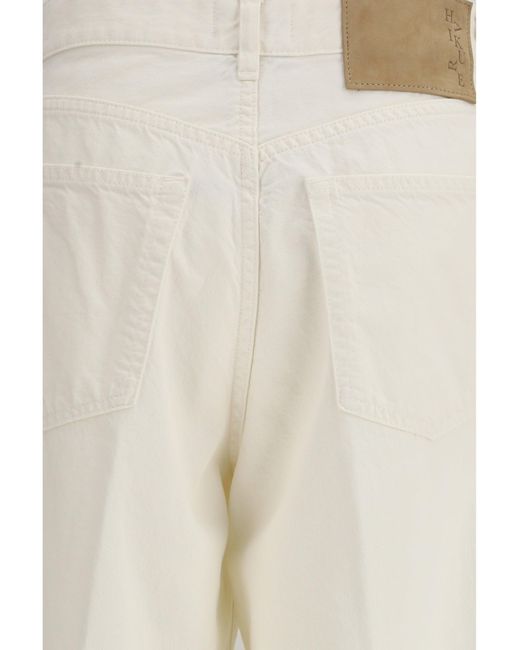 Haikure White Jeans Bethany Twill 45