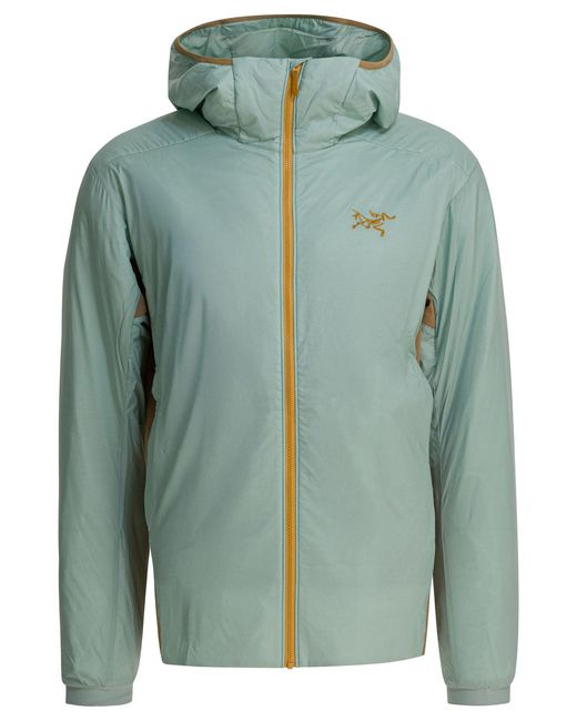 Arc'teryx Green "Atom Hoody" Jacket for men