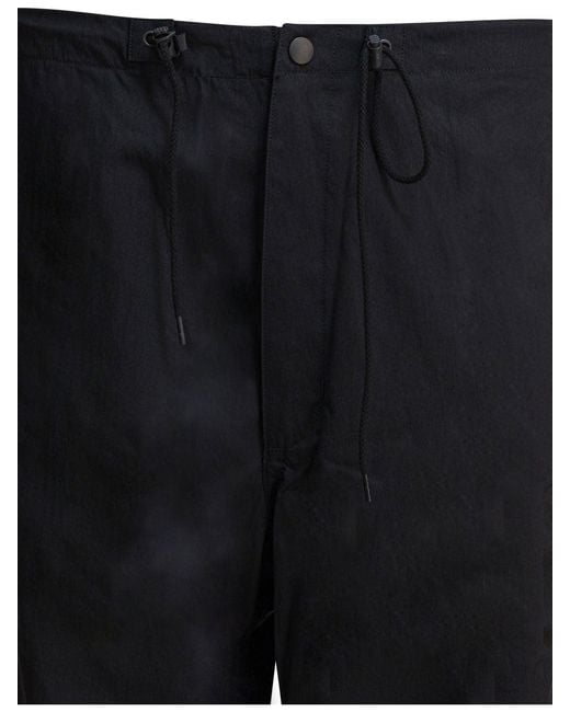 Needles Black "C/N Oxford" Cargo Pants for men