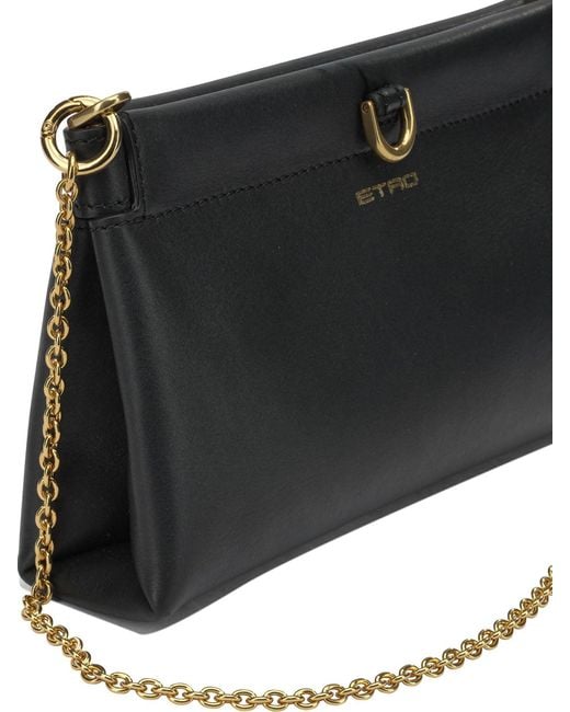 Etro Black "Talk" Clutch
