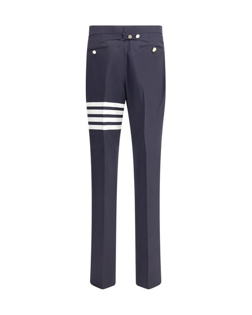 Thom Browne Blue Pants for men