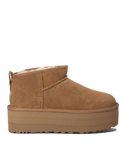 Ugg Brown Flat Shoes