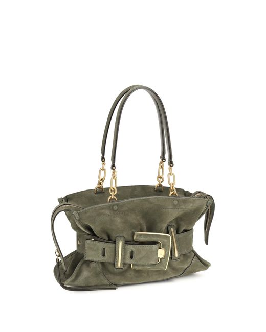 Balmain Green Anthem Bag