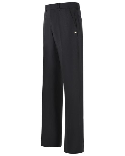 Amiri Blue 'Ma' Virgin Wool Blend Pants for men