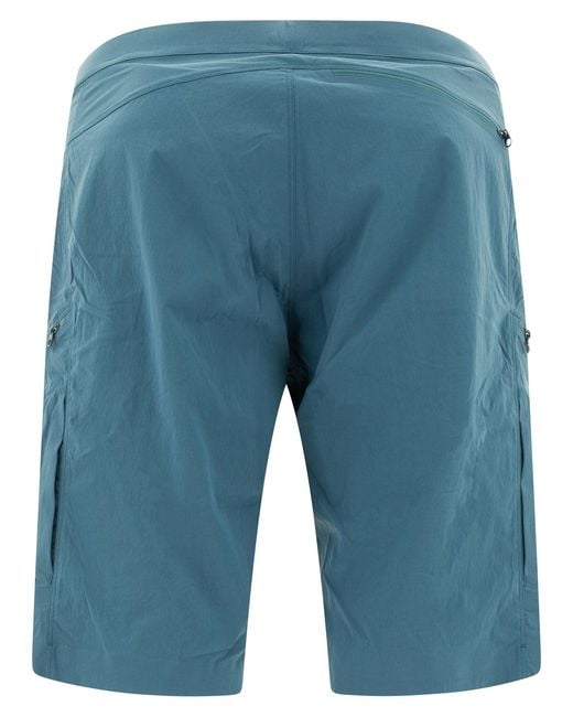 Arc'teryx Blue Gamma Quick Dry Technical Shorts for men