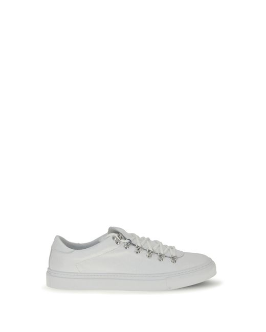 Diemme White Sneakers Marostica Calf Leather for men