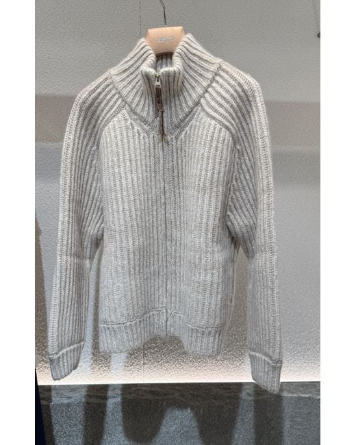 Fedeli Gray "Sienite Plume" Jacket