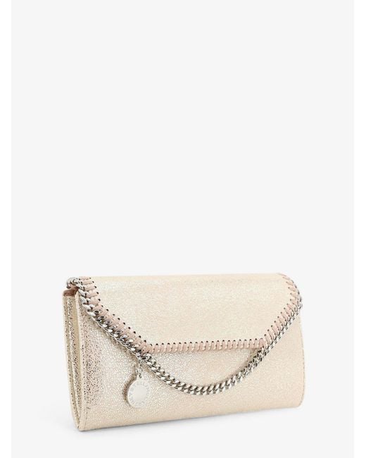 Stella McCartney Natural Falabella Continental Wallet