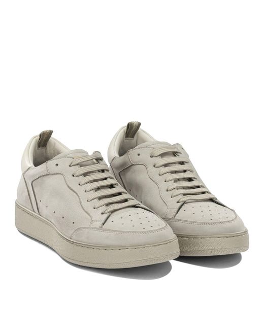 Officine Creative White The Answer Low-Top Sneakers for men