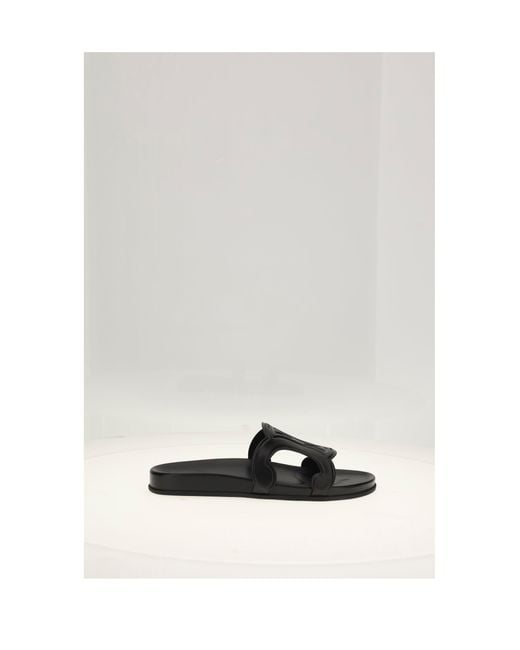 Céline White Slides Triomphe for men