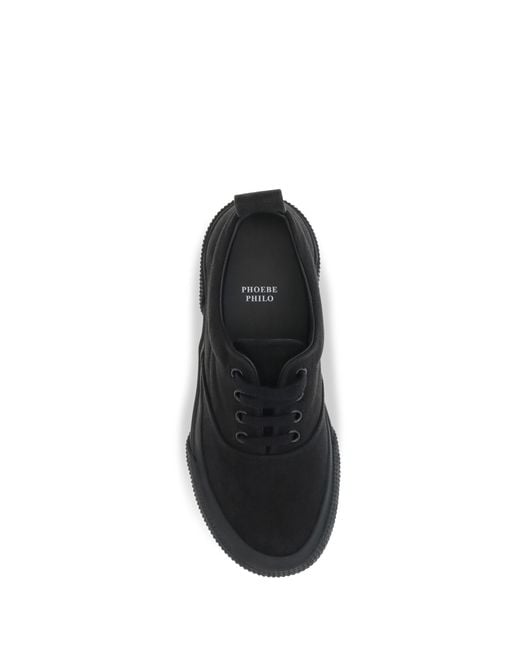 Phoebe Philo Black Plimsole Sneakers