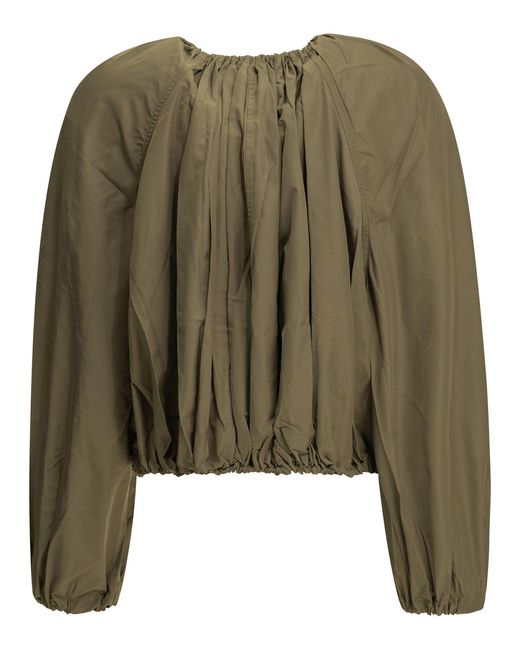 Totême Green Parachute Lightweight Jacket
