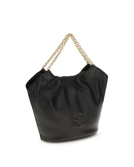 Coccinelle Black Shoulder Bag Smash Leather