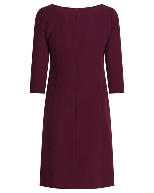 Semler Purple Sheath Dress Dresses Bordeaux
