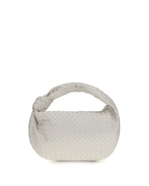 Bottega Veneta White Jodie Shoulder Bag