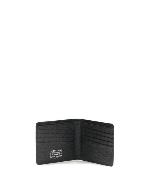 Margiela Black Leather Wallet