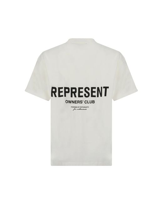 Represent White Topwear for men