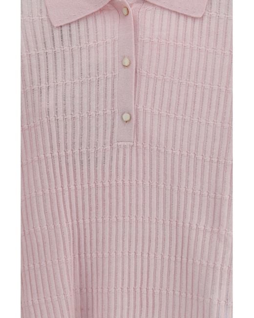 Max Mara Pink Polo Gallo
