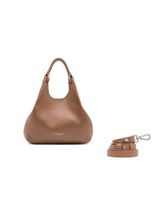 Gianni Chiarini Brown "Dua" Handbag