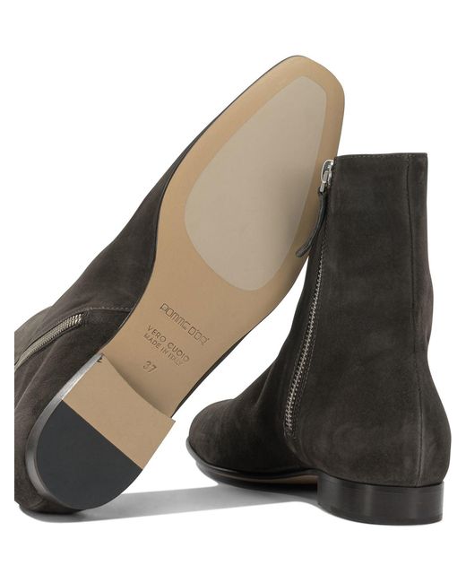 Pomme D'or Brown 1355 Dusty Camoscio Boots