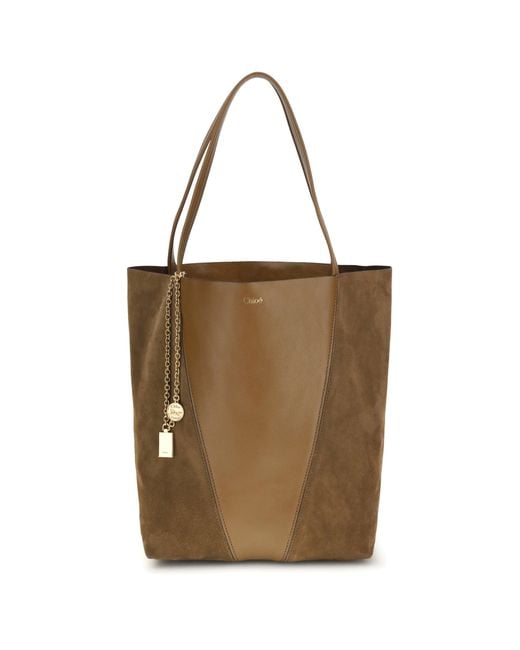 Women's Natural Chloã Spin Shoulder Bag