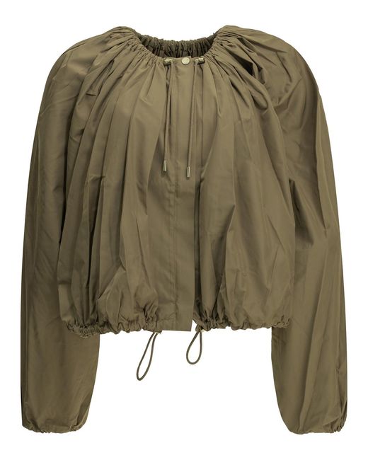 Totême Green Parachute Lightweight Jacket