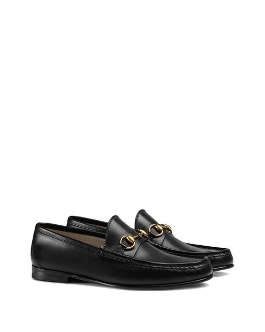 Gucci Black "Horsebit 1953" Loafers for men