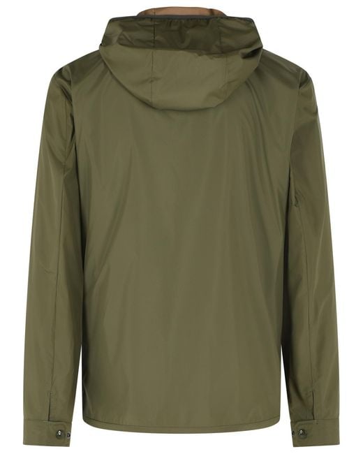 Moncler Green 'Chirano' Polyester Jacket for men