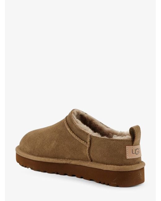 Ugg Brown Classic Micro Slip-On Suede